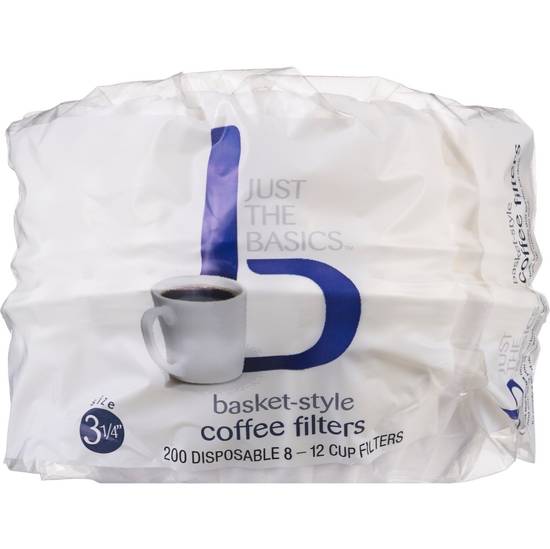 Order Just The Basics Basket Style Coffee Filters 3-1/4 Inches food online from CVS store, Tulsa on bringmethat.com