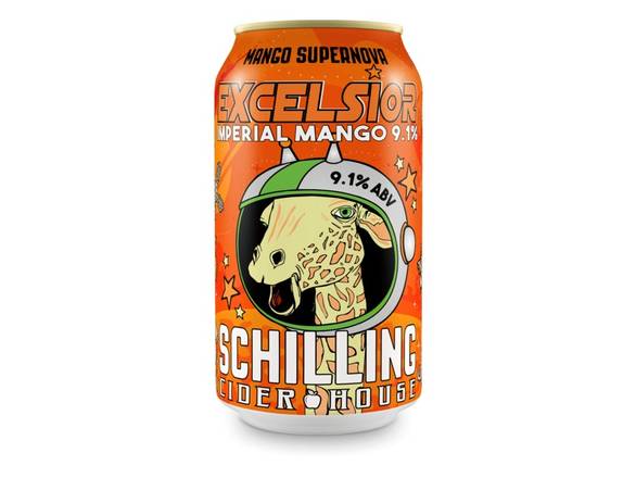 Order Schilling Excelsior Mango Cider - 6x 12oz Cans food online from Rayan Discount Liquors store, CHICAGO on bringmethat.com