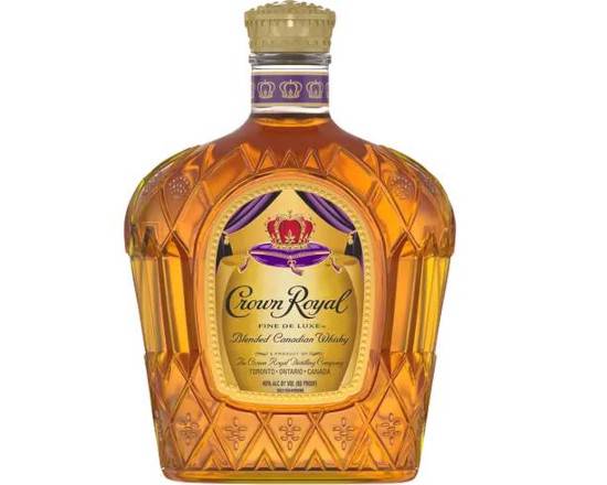 Order Crown Royal Deluxe, 750mL whiskey (40.0% ABV) food online from VALU DISCOUNT LIQUOR #1 store, Houston on bringmethat.com