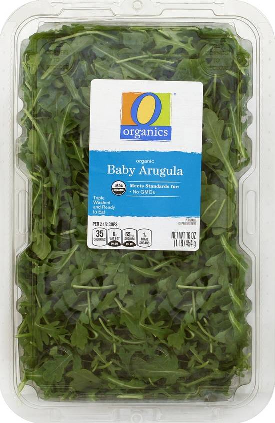 Order O Organics · Organic Baby Arugula (16 oz) food online from Jewel-Osco store, Des Plaines on bringmethat.com