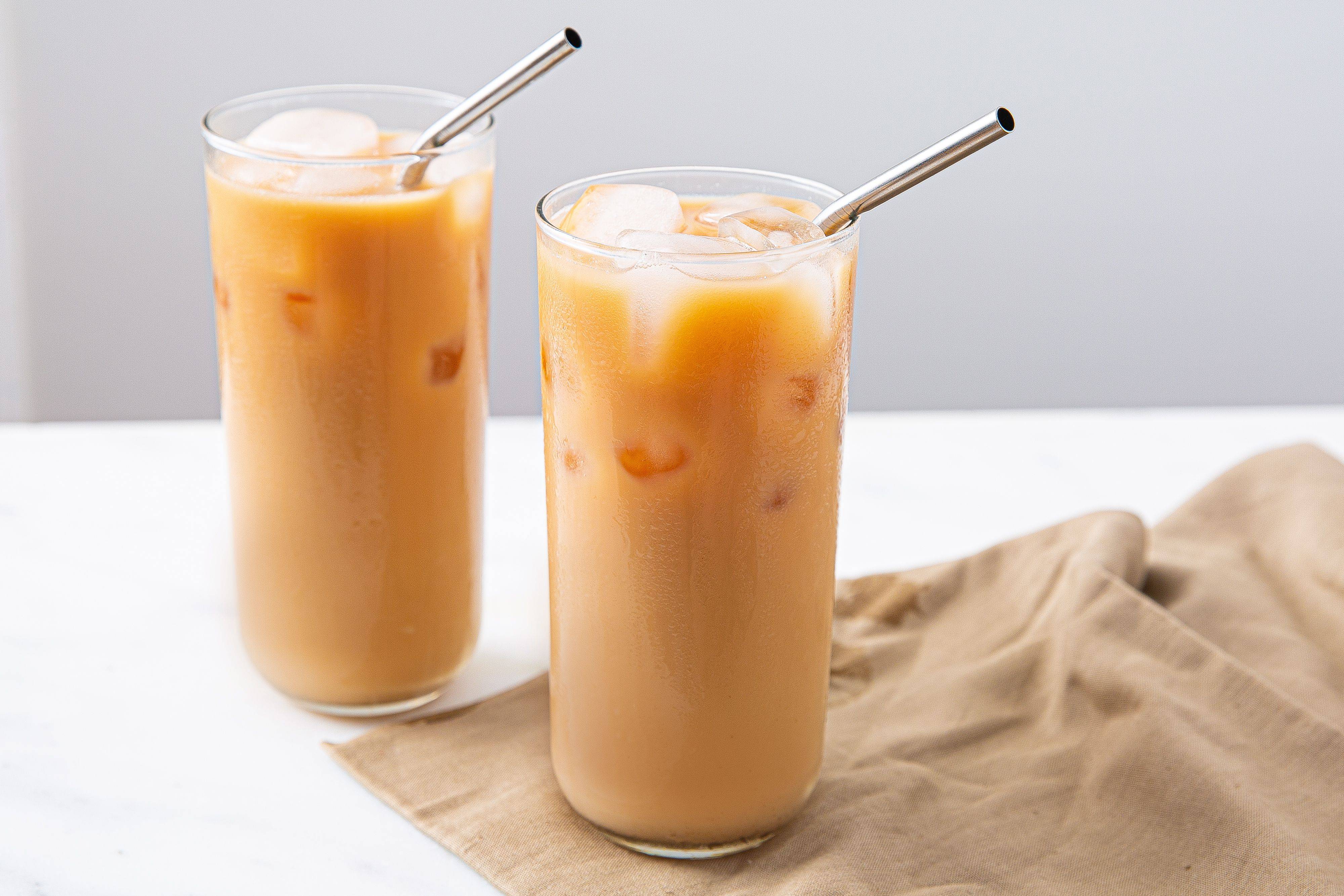 Order Iced Thai Tea food online from Dr Wok Asian Bistro store, Austin on bringmethat.com