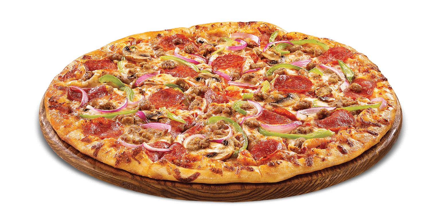 Order Special Pizza - Medium 12'' (Round) food online from Golden Pizzeria store, Norfolk on bringmethat.com