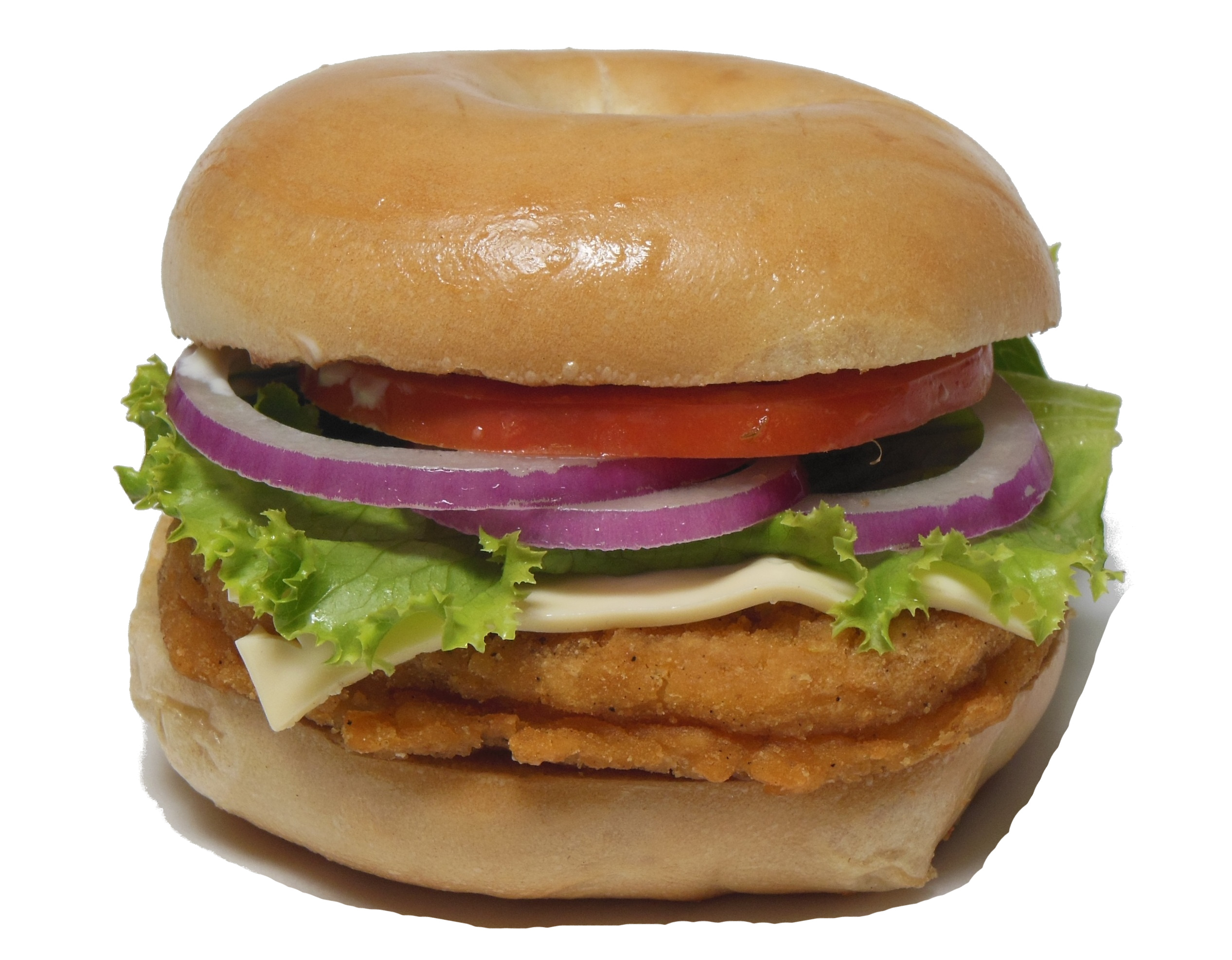 Order Chinos  Chicken Bagel Sandwich food online from Bay Area Bagels store, Burlingame on bringmethat.com