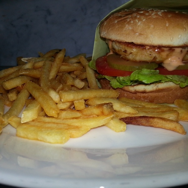 Order Double Cheeseburger with French Fries food online from Citrus store, West Hollywood on bringmethat.com
