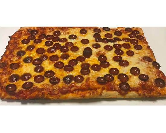 Order 1/2 Tray Pizza (12 slices) food online from Supreme Pizza store, North Tonawanda on bringmethat.com