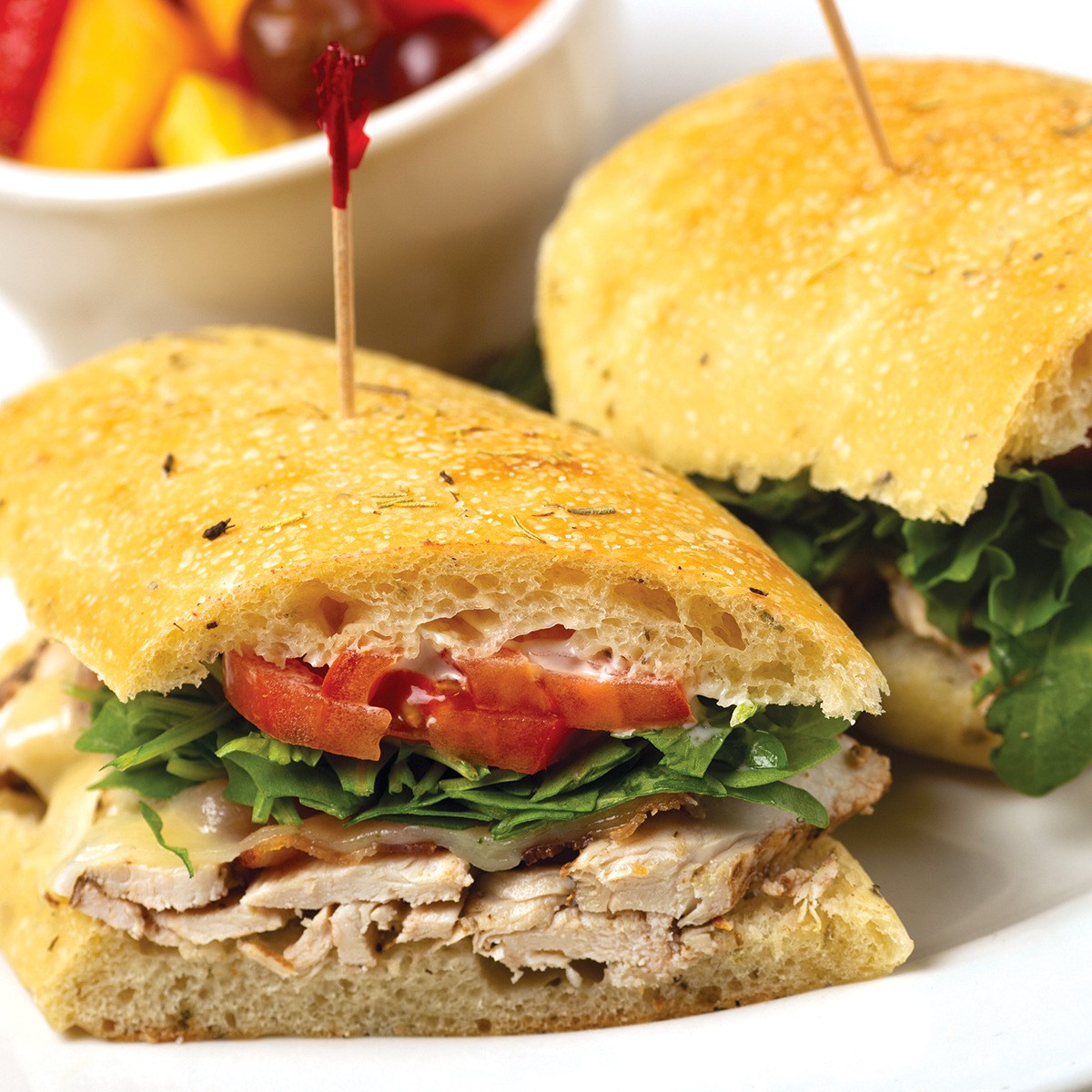 Order Roasted Chicken Club food online from Brixx Wood Fired Pizza store, Wilmington on bringmethat.com