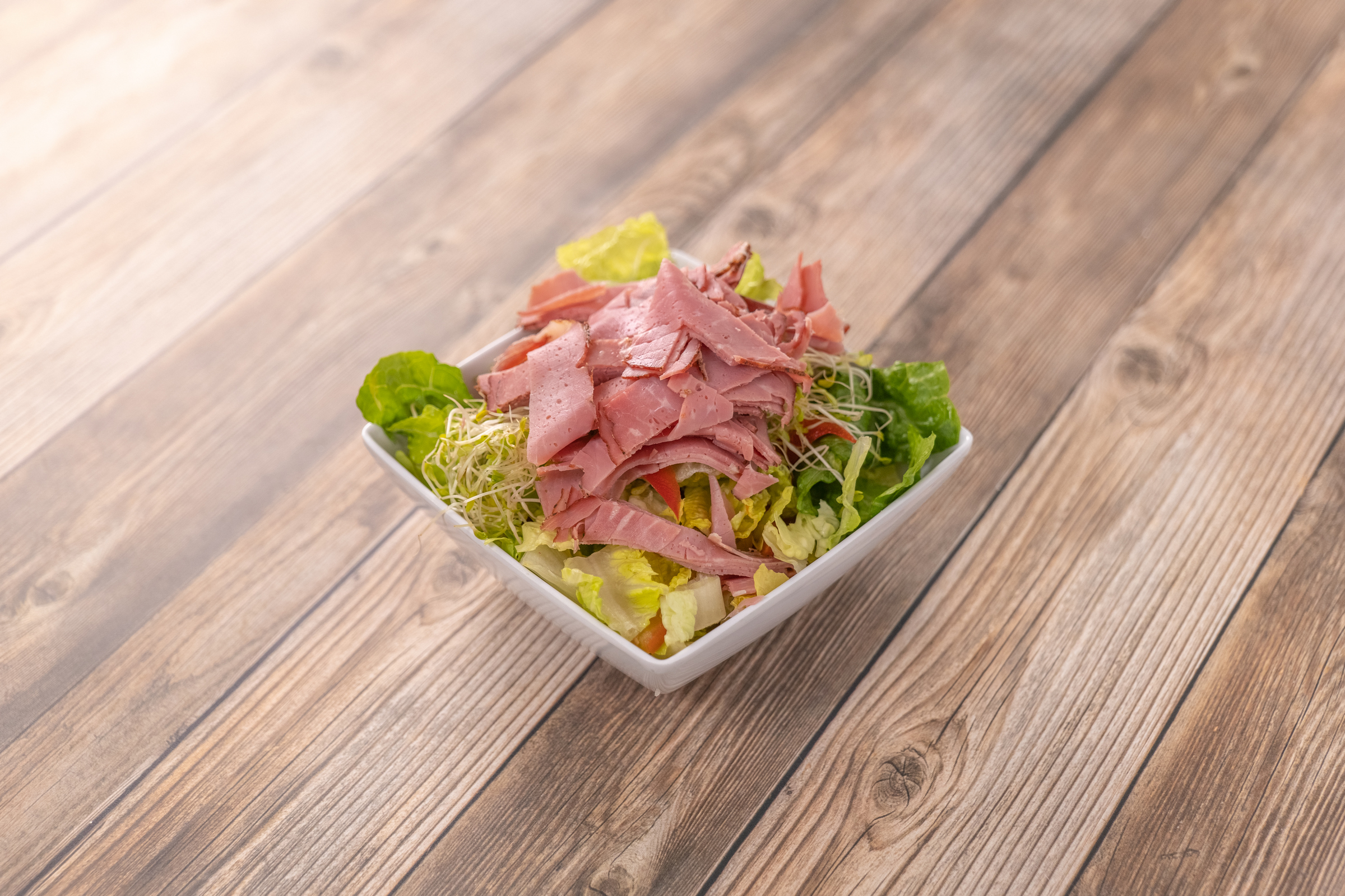 Order Pastrami Salad in a Bowl food online from Luttickens store, Stanford on bringmethat.com