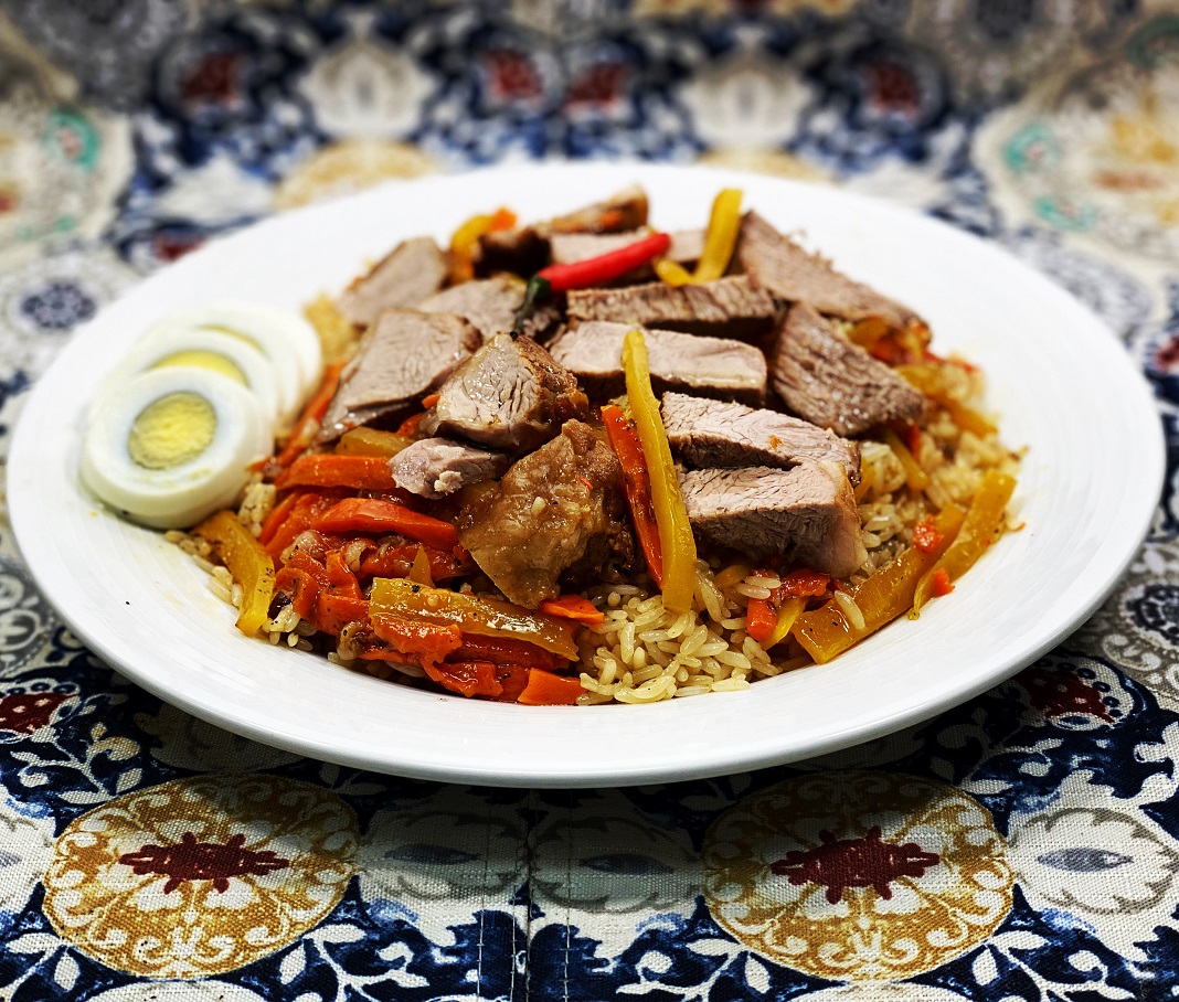 Order Uzbek plov food online from Makon Restaurant store, Downers Grove on bringmethat.com