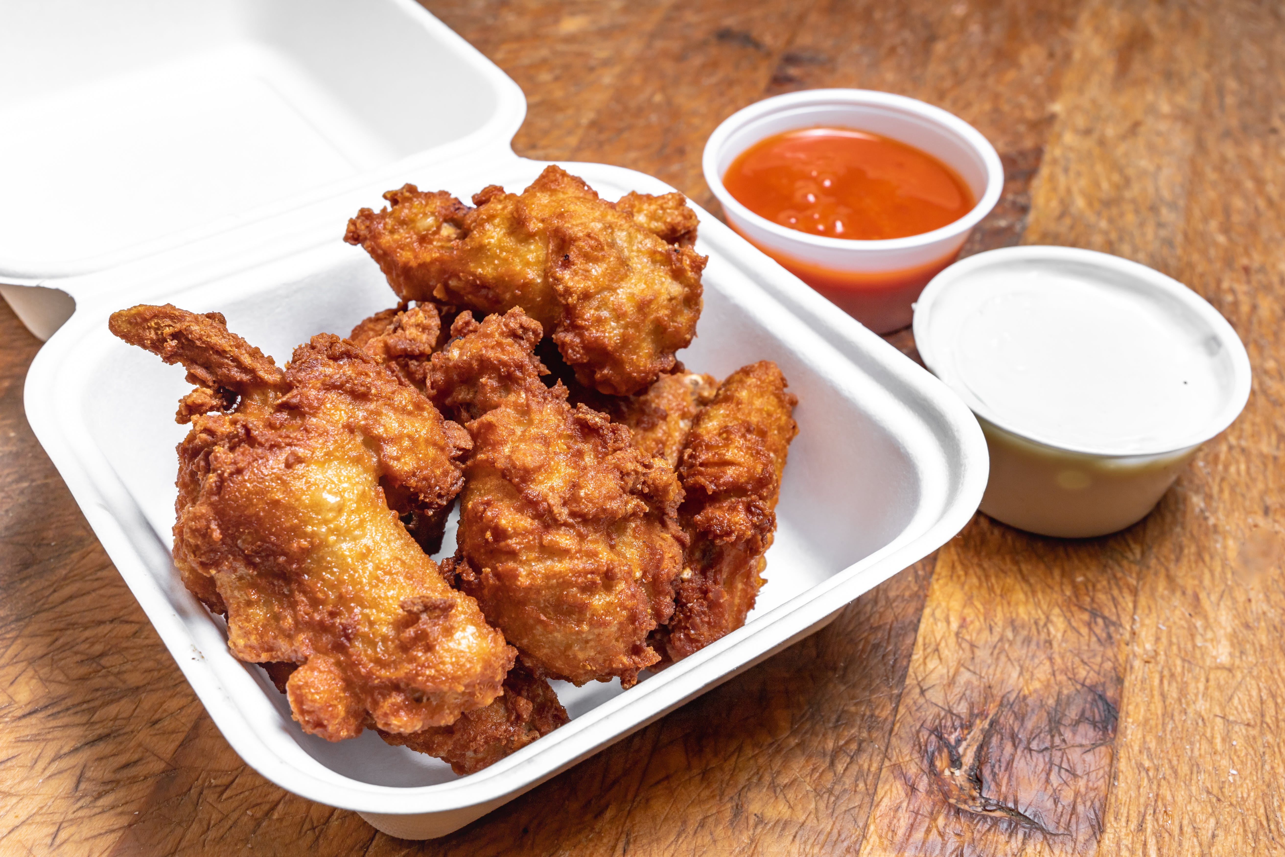 Order Chicken Wings - Appetizer food online from Garden Pizza store, Milford on bringmethat.com