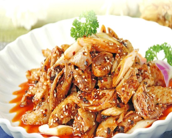 Order Steamed Chicken with Chili Sauce凉拌鸡 food online from Frice store, Riverside on bringmethat.com
