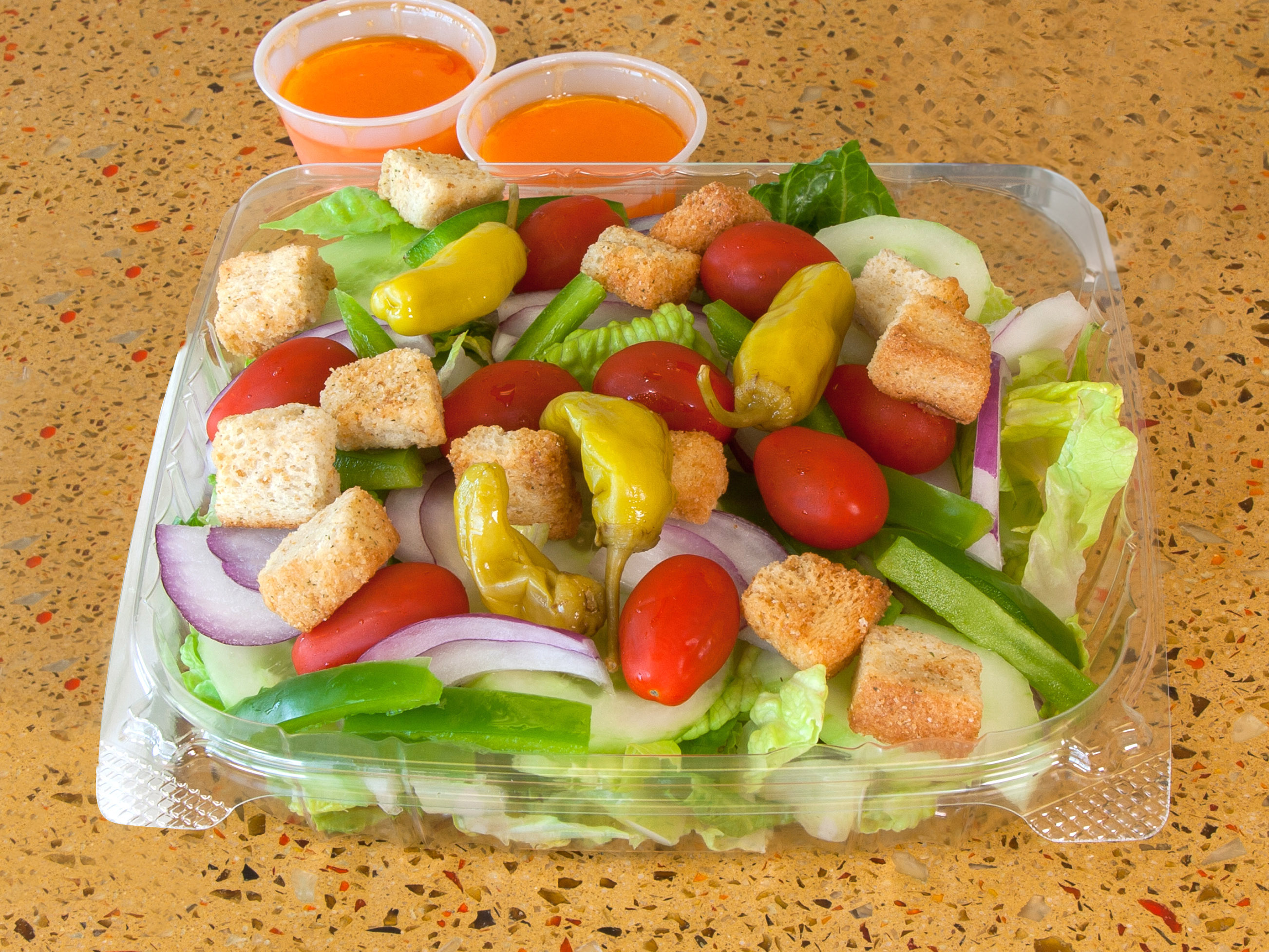 Order 4. Build Your Own Salad food online from Dough Factory store, La Grange on bringmethat.com