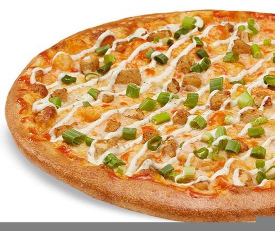 Order Vegan Buffalo Chicken-less Topper Pizza food online from Topper's Pizza store, Lakeville on bringmethat.com