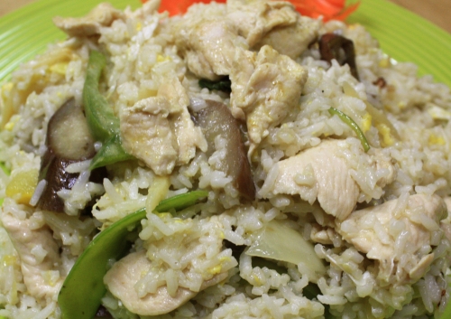Order Green Curry Fried Rice food online from Thai north catering store, Brighton on bringmethat.com