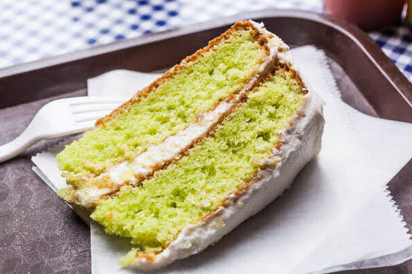 Order Piece of Key Lime Cake food online from Uncle Larrys Restaurant store, Chattanooga on bringmethat.com