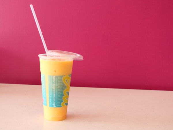 Order Orange Push Up Smoothie food online from Planet Smoothie store, Snellville on bringmethat.com