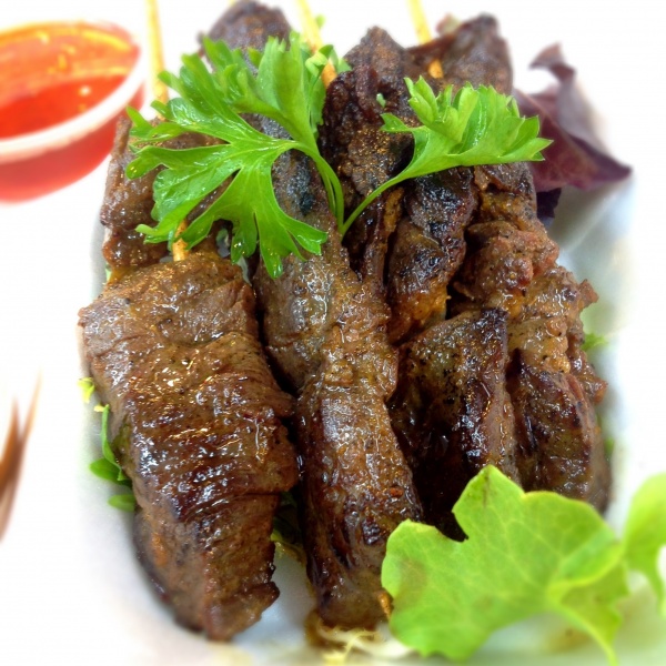 Order Beef Satay food online from Asian Thai Kitchen store, Miami on bringmethat.com