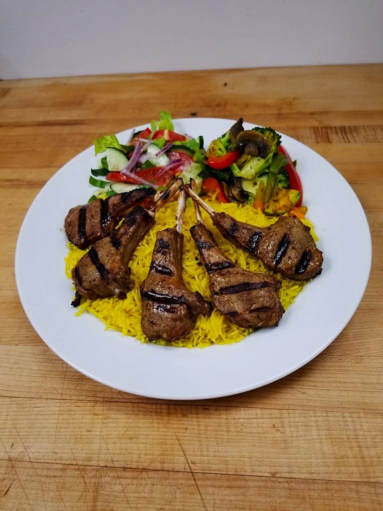 Order Lamb Chops food online from Tasty Grill To Go store, Kensington on bringmethat.com