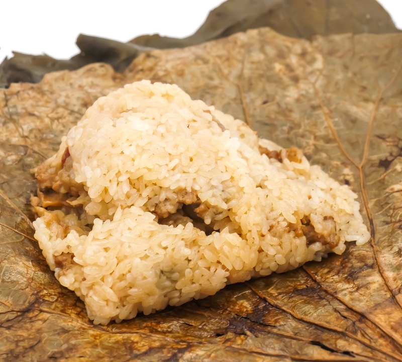 Order Sticky Rice in Lotus Leaf/糯米雞 food online from Happy Valley Seafood store, Norcross on bringmethat.com
