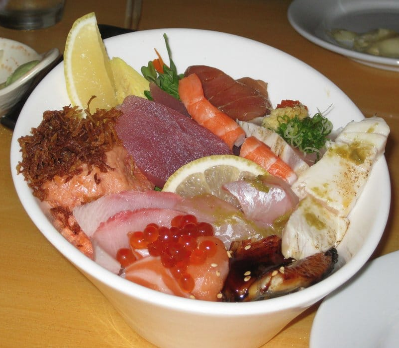 Order Chirashi Bowl food online from Sushi House store, Los Angeles on bringmethat.com