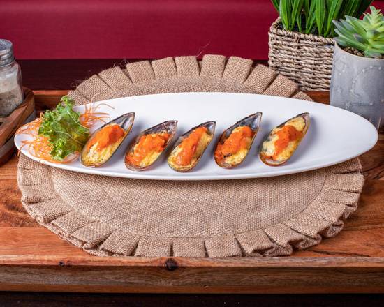 Order Cajun Mussels food online from Nagoya Japanese Restaurant store, Long Beach on bringmethat.com