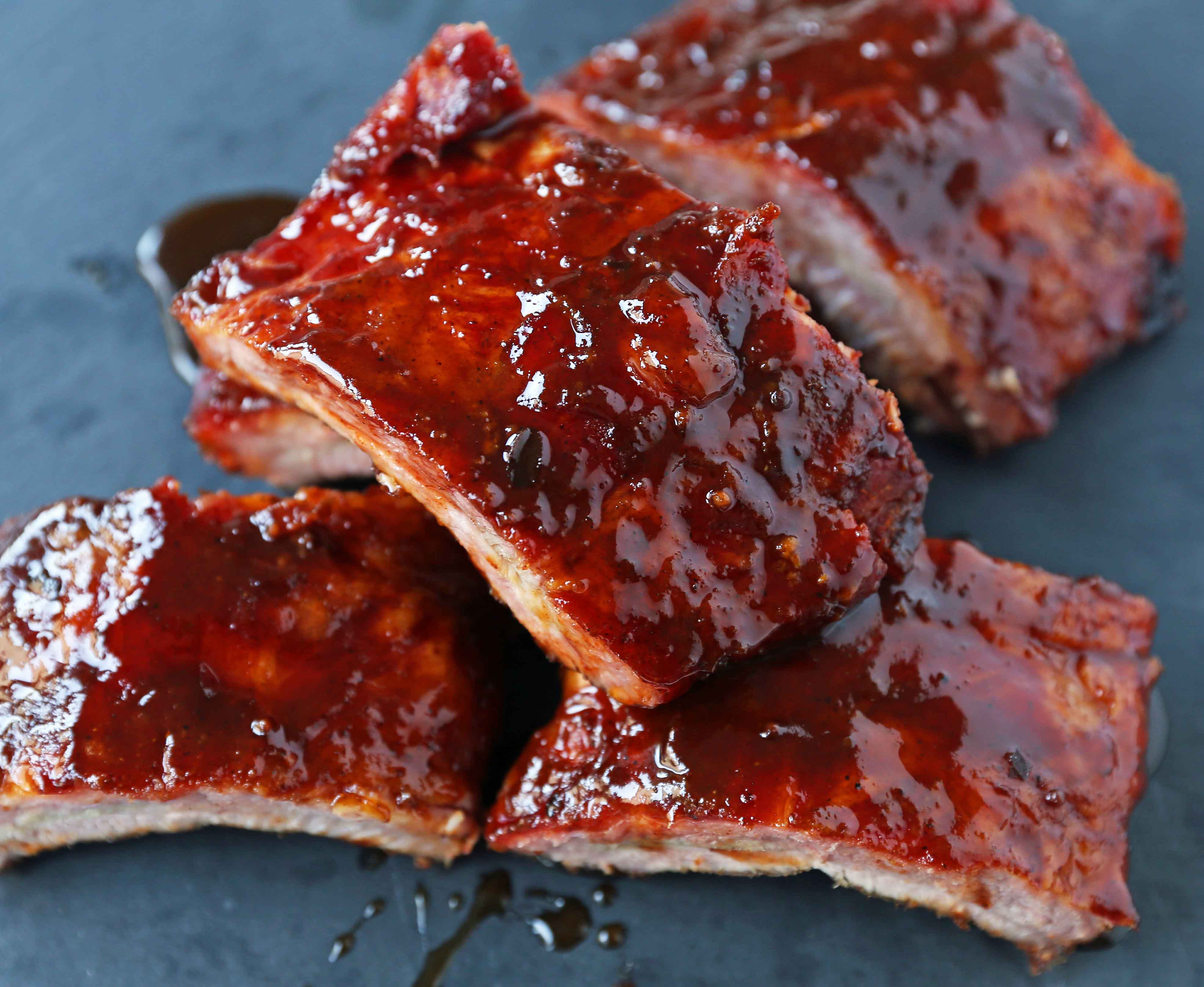 Order A11. BBQ Ribs food online from New Panda store, Colorado Springs on bringmethat.com