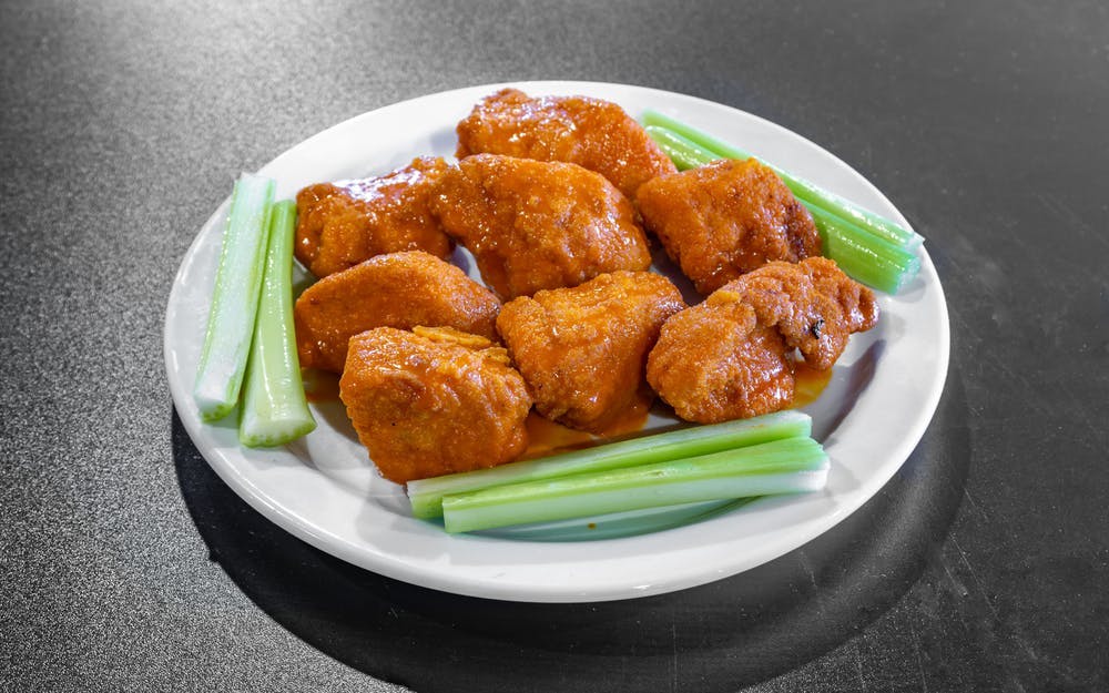Order Jumbo  Wings - 8 Pieces food online from Durbins store, Tinley Park on bringmethat.com