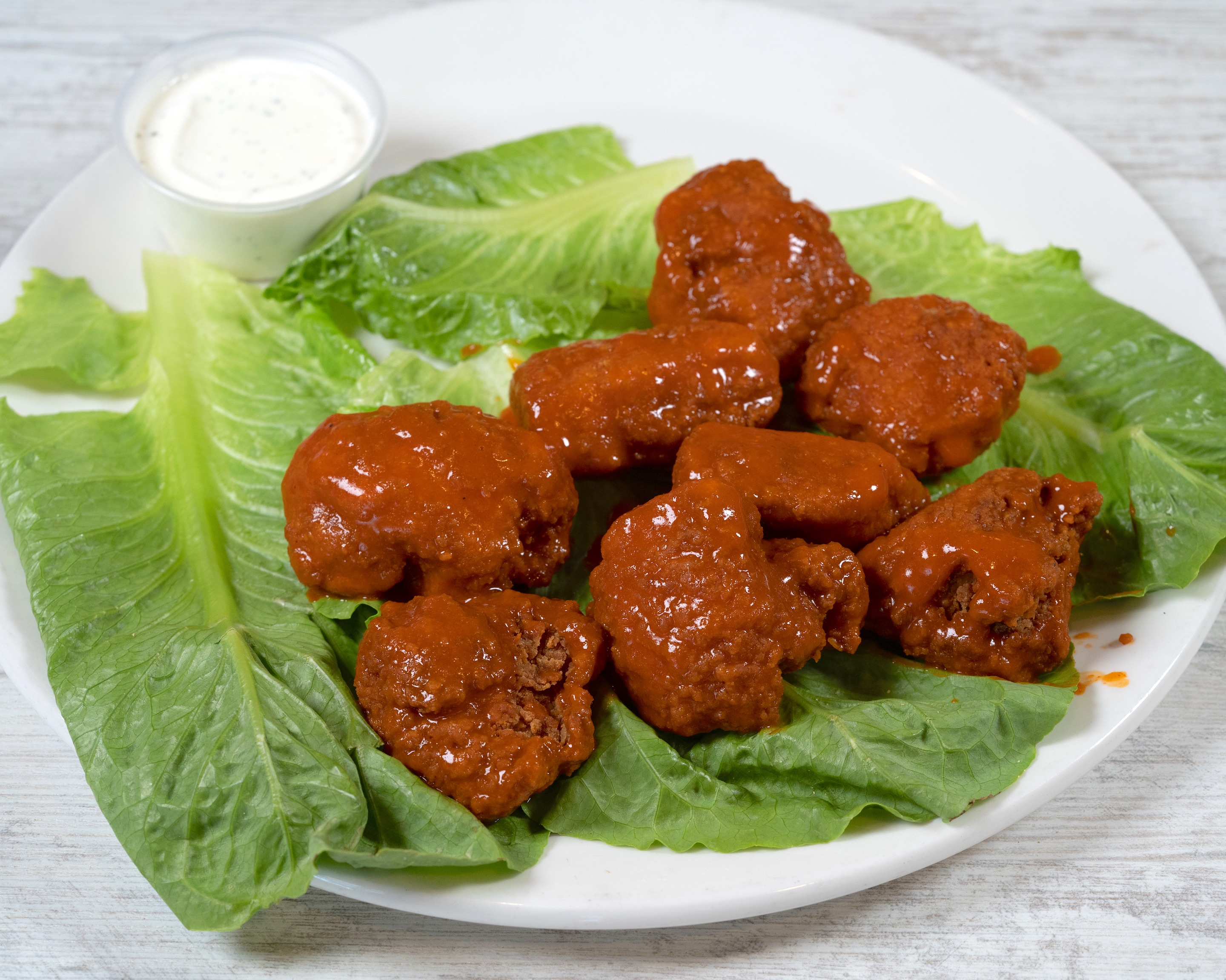 Order Boneless Hickory Smoked BBQ Wings food online from Mi Wings Go store, Royal Oak on bringmethat.com