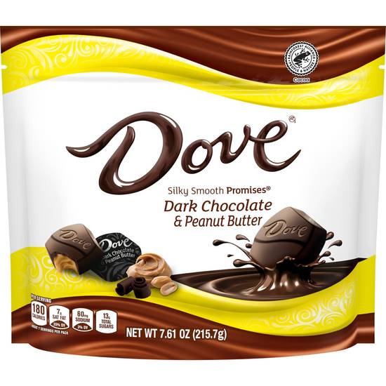 Order DOVE PROMISES Peanut Butter and Dark Chocolate Candy, 7.61 OZ Bag food online from Cvs store, FALLON on bringmethat.com