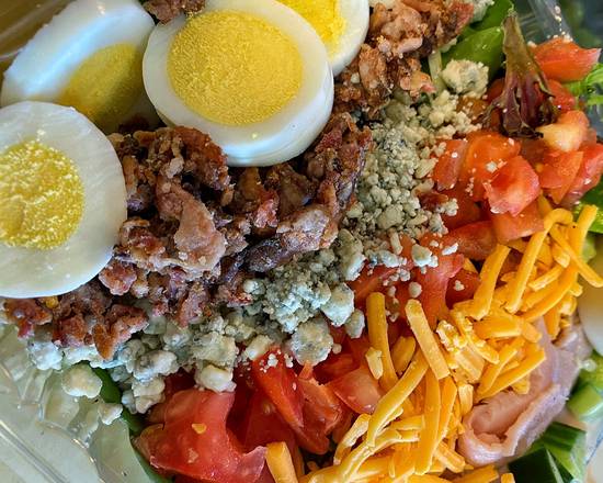 Order Cobb Salad food online from Chocolate Cafe store, Columbus on bringmethat.com