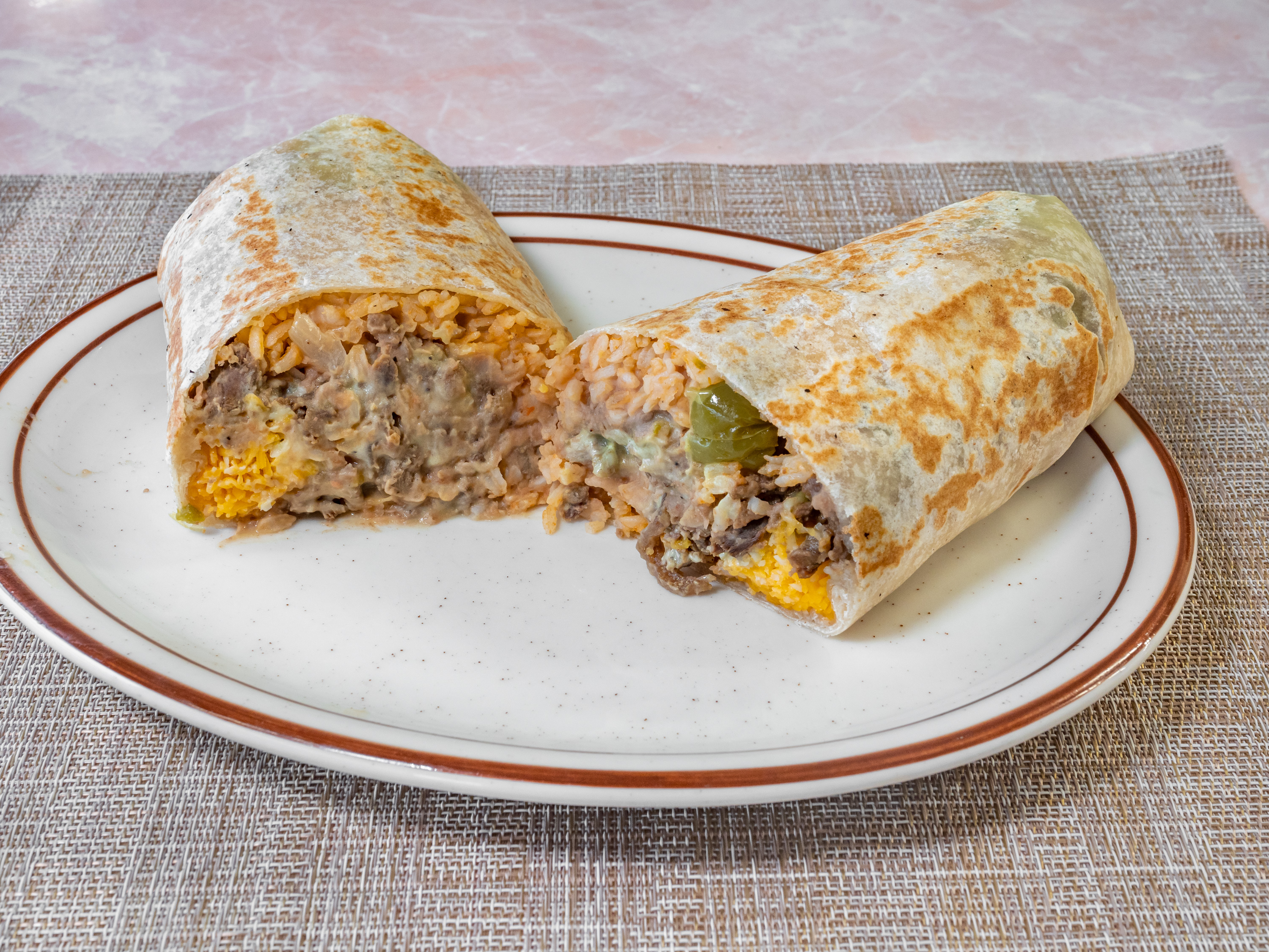Order Regular Burrito food online from Taqueria Super Pollo store, Salinas on bringmethat.com
