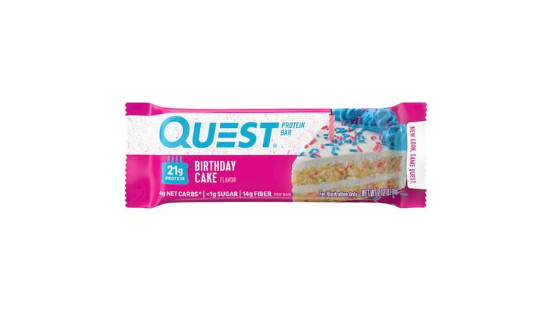 Order Quest Bar Quest Bar Birthday Cake food online from Shell Rock Spring store, Bel Air on bringmethat.com