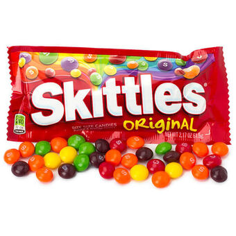 Order Skittles Original food online from Lucky Dawgs Food Truck store, Chicago on bringmethat.com