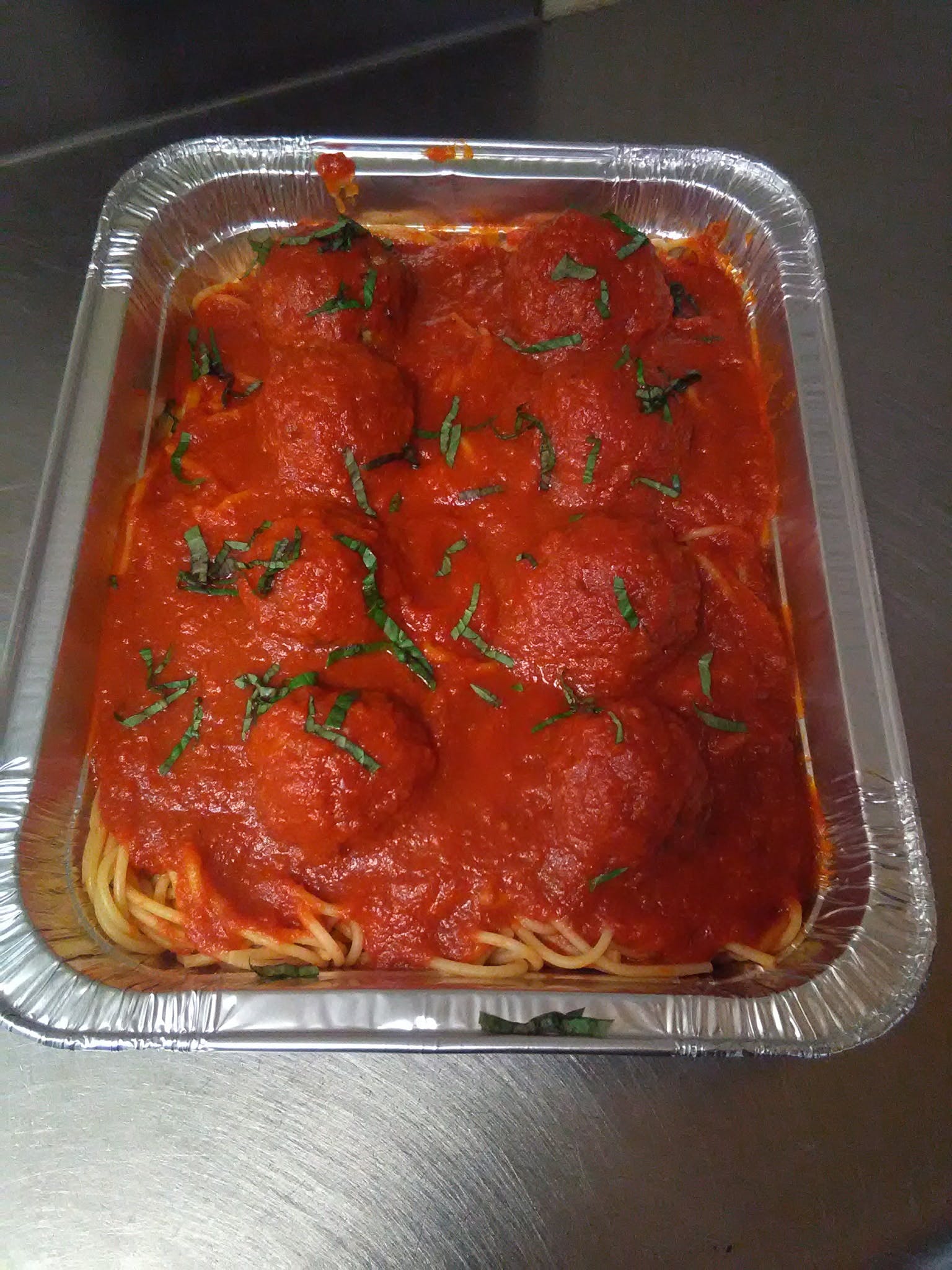 Order Pasta with Meatballs - Pasta food online from Maria's Pizza Point Pleasant store, Point Pleasant on bringmethat.com