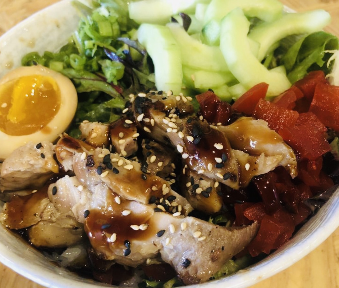 Order Chicken Teriyaki Bowl food online from EurAsia Ramen store, Cedar Park on bringmethat.com