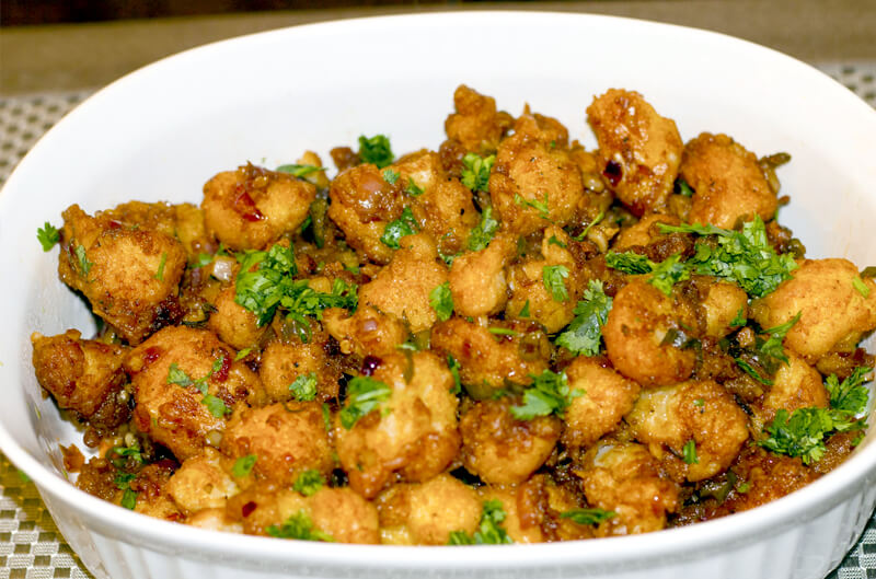 Order Gobi Manchurian DRY  food online from Royal Spice Indian Restaurant store, Millville on bringmethat.com