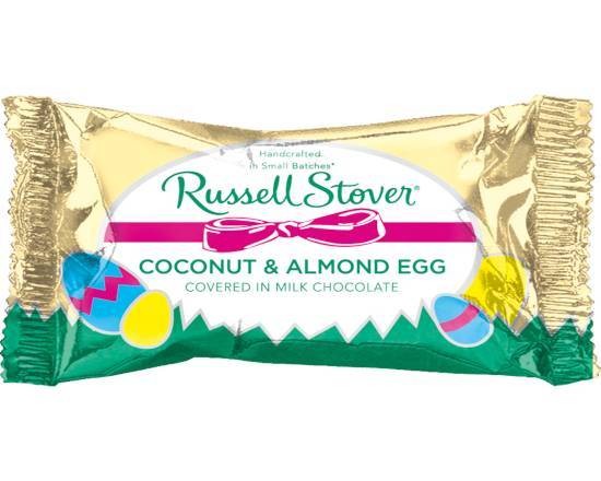 Order Russell Stover Milk Chocolate Coconut & Almond Egg - 1 oz food online from Rite Aid store, Benicia on bringmethat.com