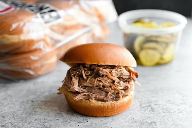Order Pulled Pork Sandwich Pack food online from City Barbeque New Albany store, Westerville on bringmethat.com