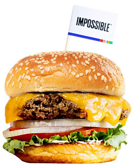 Order Impossible™ Burger (made from plants) (VG) Classic Style food online from Burgerim store, Riverside on bringmethat.com