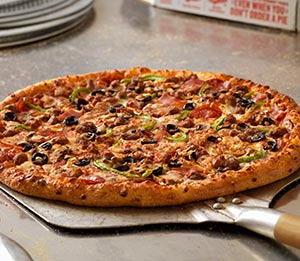 Order ExtravaganZZa Feast Pizza food online from Domino's Pizza store, Fairfield on bringmethat.com