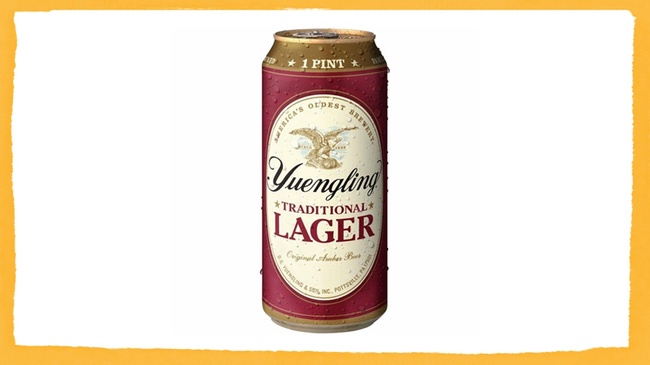 Order Yuengling Lager 16oz Can food online from Bareburger  store, New York on bringmethat.com