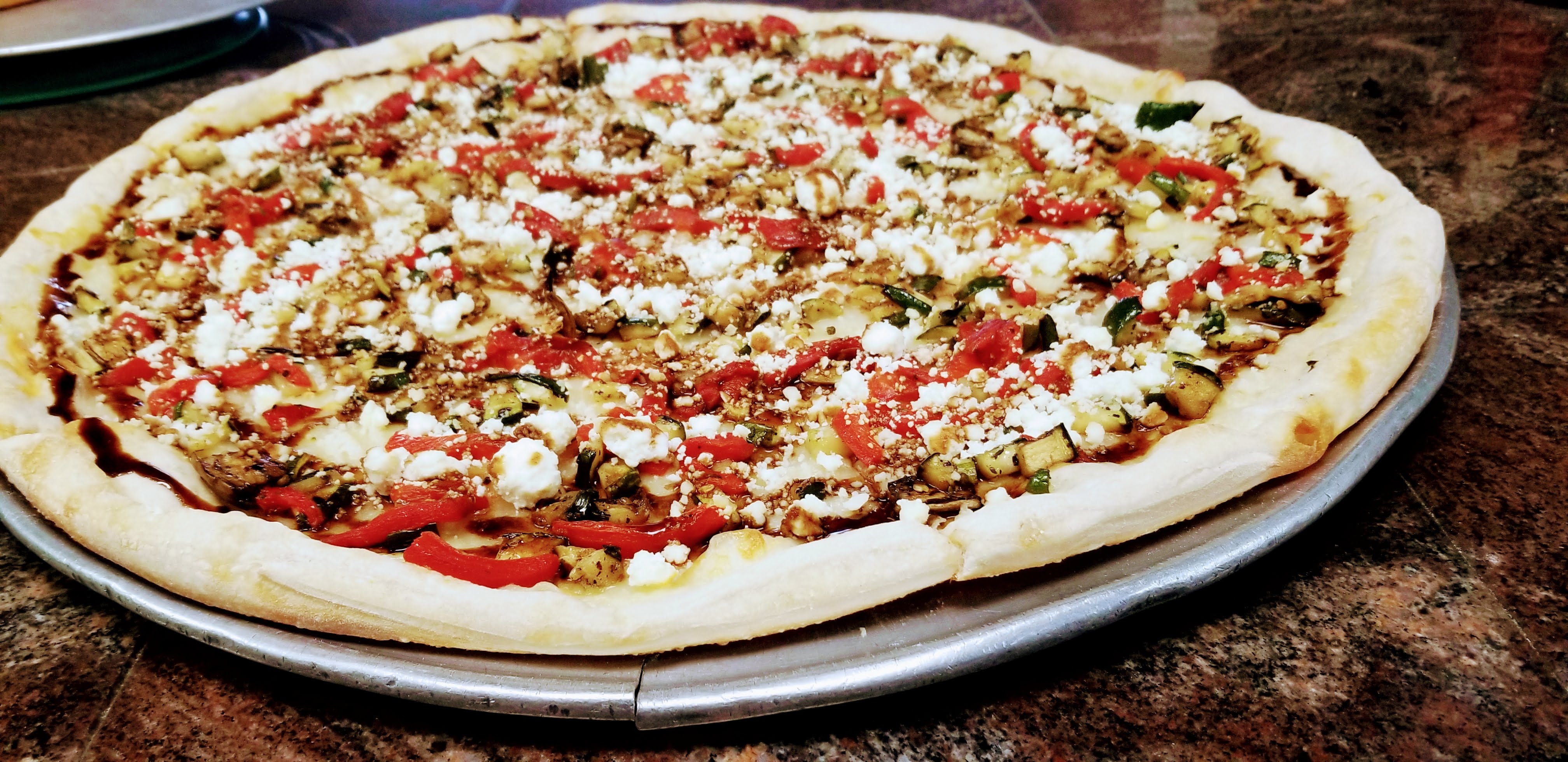 Order Mediterranean Pizza food online from Pizza Blitz store, Frederick on bringmethat.com