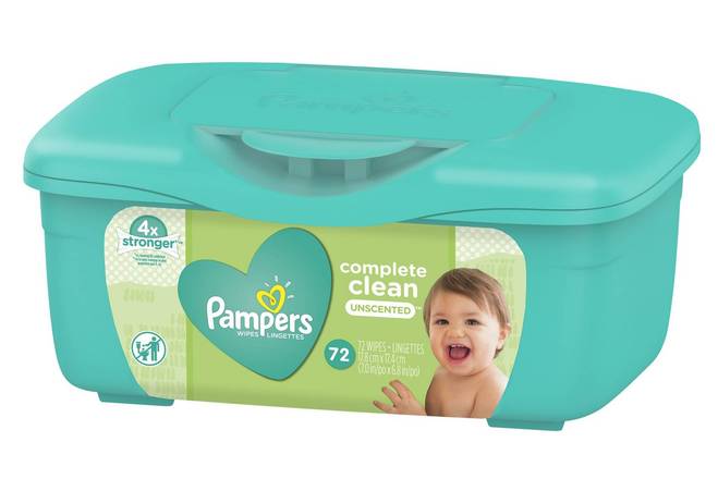 Order Pampers Soft Care Wipes Unscented Aloe  72 Count food online from Pacific Liquor Market store, Bell Gardens on bringmethat.com