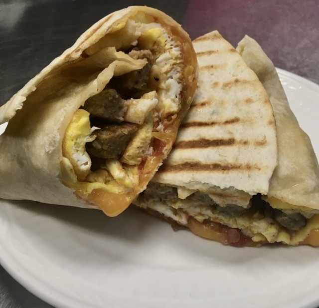 Order Breakfast Burrito food online from Doughnuts & Draughts store, Worcester on bringmethat.com