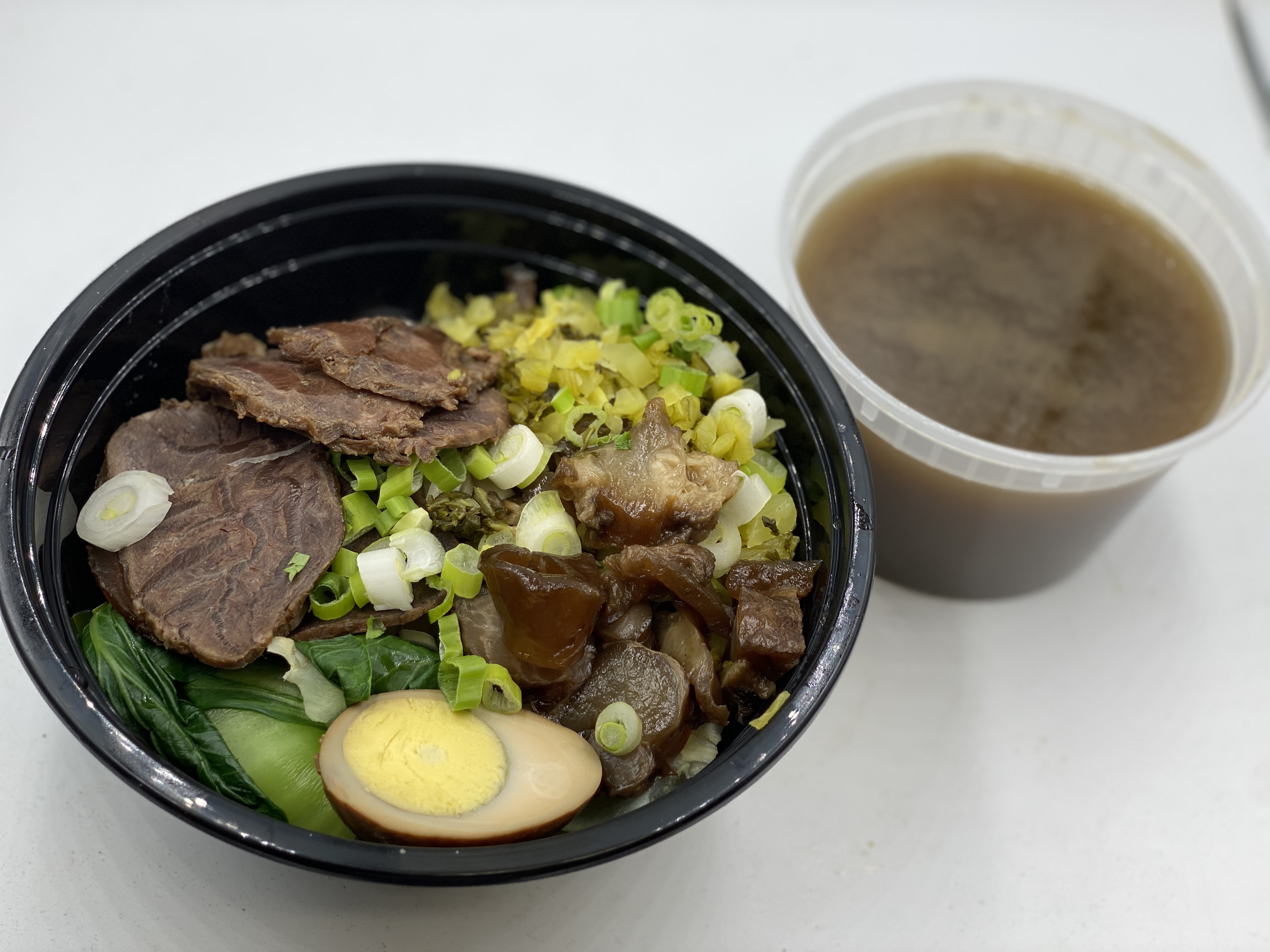 Order Sliced Five Spice Beef Noodle Soup傳統五香牛肉 food online from IQ Kitchen store, Newton Highlands on bringmethat.com