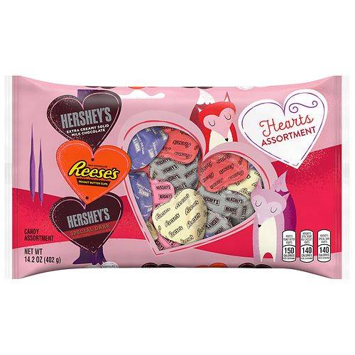 Order Hershey's Candy, Valentine's Day, Variety Bag Chocolate Assortment - 14.2 oz food online from Walgreens store, Arden on bringmethat.com