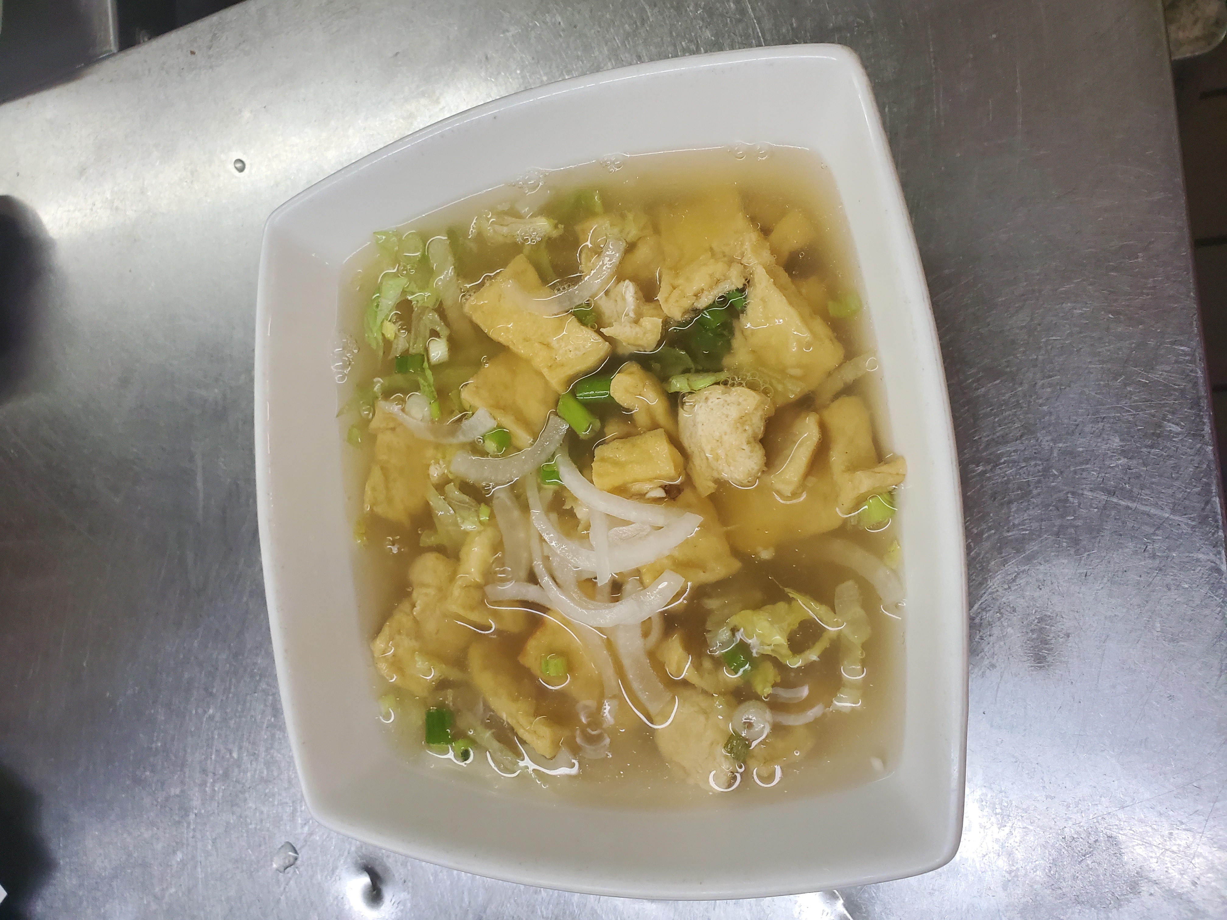 Order P12. Tofu Noodle Soup food online from Pho 11 Vietnamese Restaurant store, State College on bringmethat.com