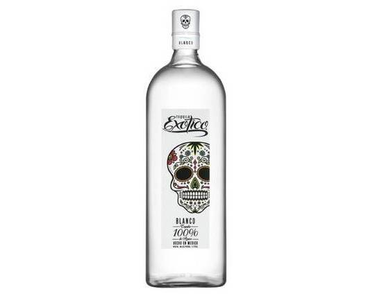 Order Exotico Blanco, 1.75L tequila (40.0% ABV) food online from Cold Spring Liquor store, Liberty Hill on bringmethat.com