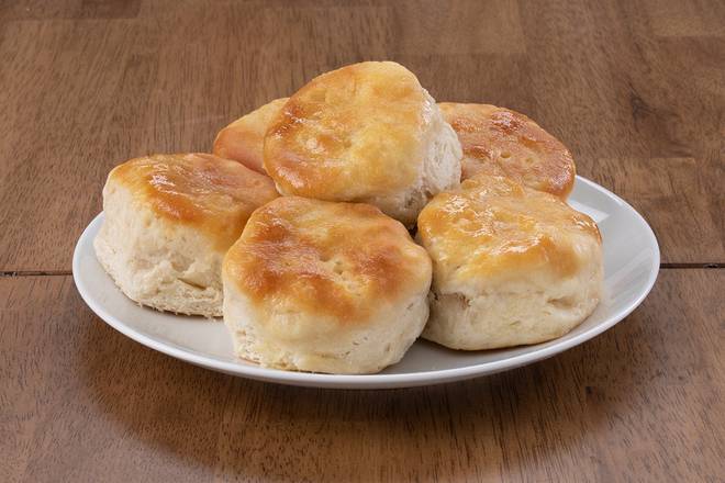 Order Half Dozen Biscuits food online from Lee's Famous Recipe Chicken store, Springfield on bringmethat.com