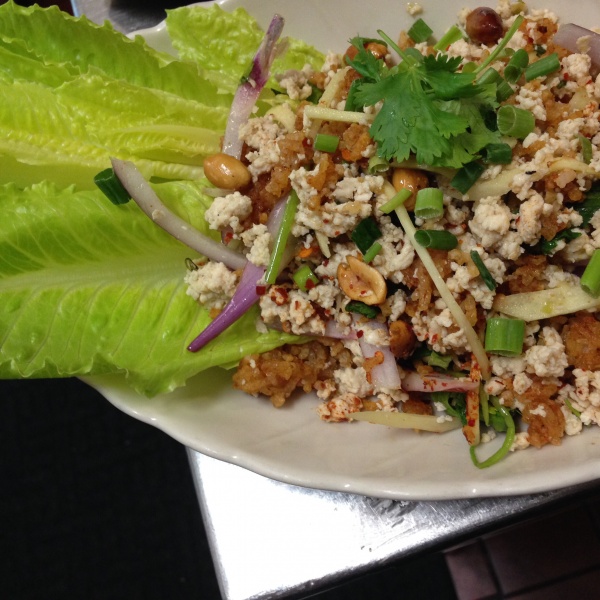 Order Crispy Rice Salad food online from Thai Wave store, Huntington Beach on bringmethat.com