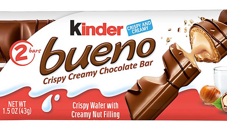 Order Kinder Bueno Crispy Cream Chocolate Bars food online from Energy Mart 4 store, Brevard on bringmethat.com